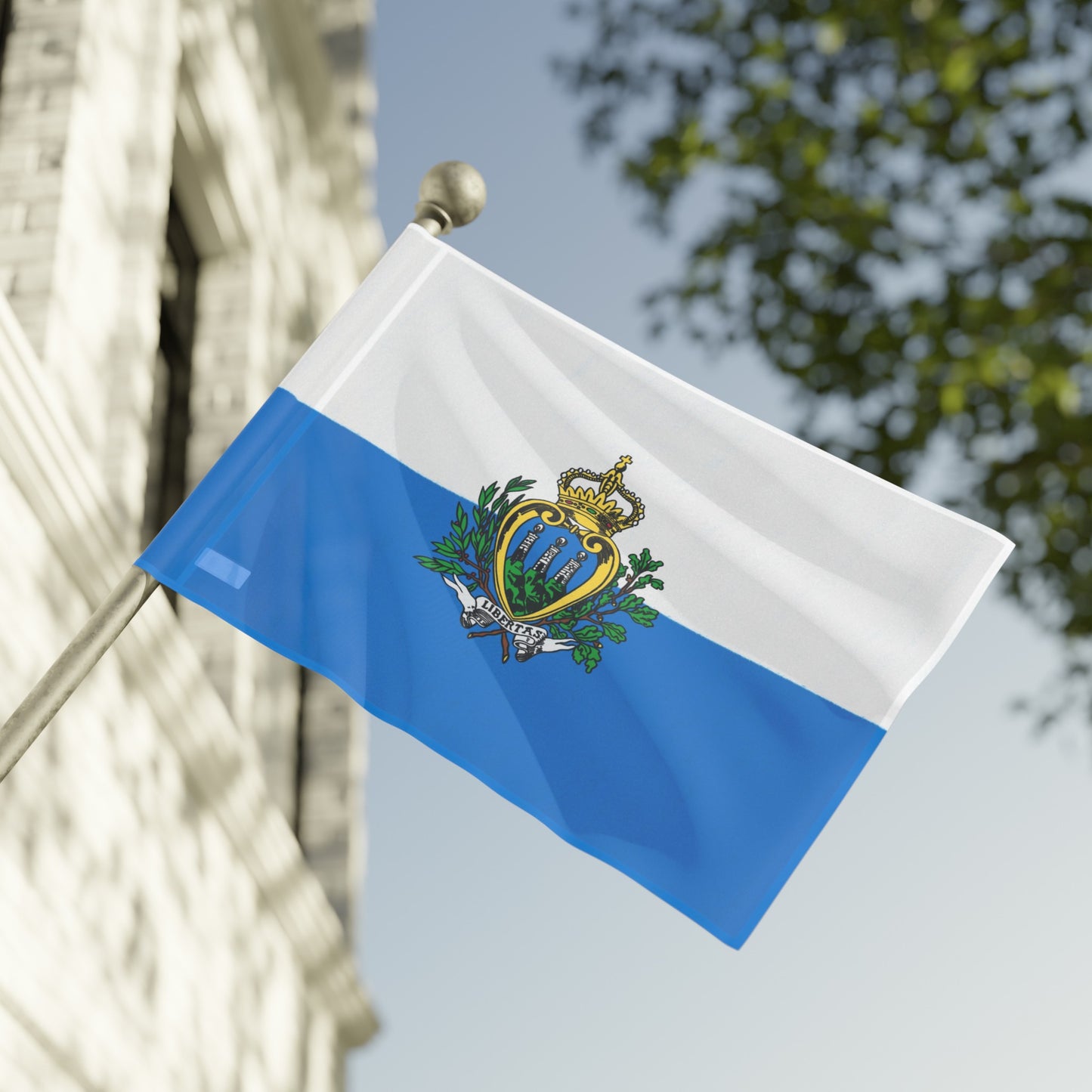 Flag Village San Marino Flag 18" x 12" / 36" x 24" / 60" x 36"