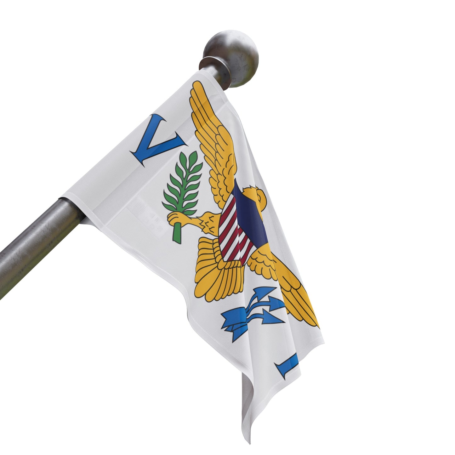 Flag Village USA U.S. Virgin Islands State Flag 18" x 12" / 36" x 24" / 60" x 36"