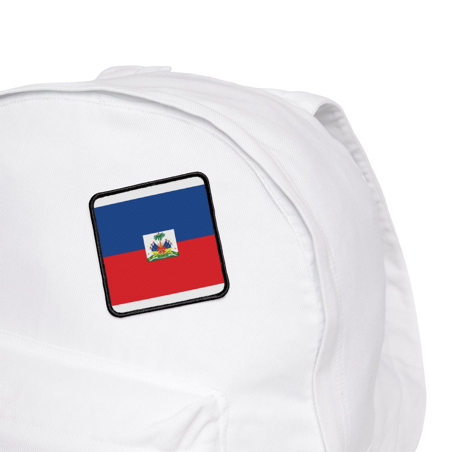 Flag Village Haiti Flag Embroidery Iron-On Patches