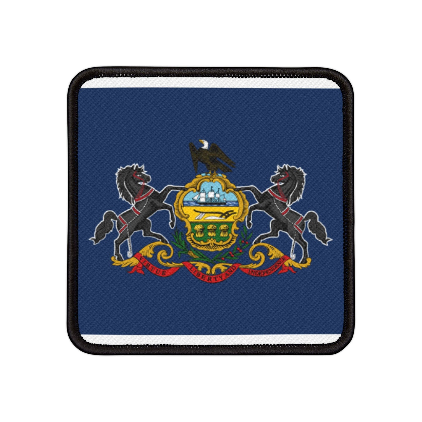 Flag Village Pennsylvania State Flag Embroidery Iron-On Patches