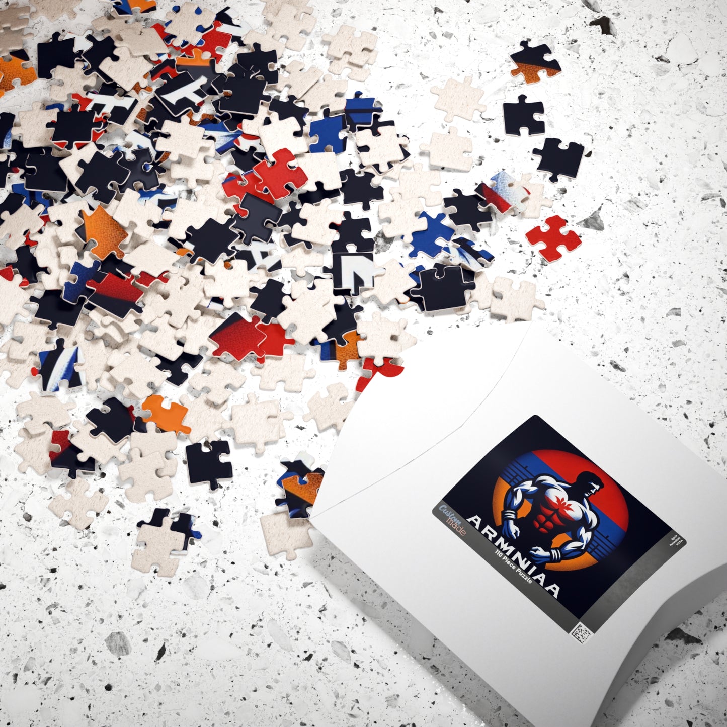 Flag Village Armenia Sporting Flag Puzzle (110, 252, 520, 1014-piece) ARM0002