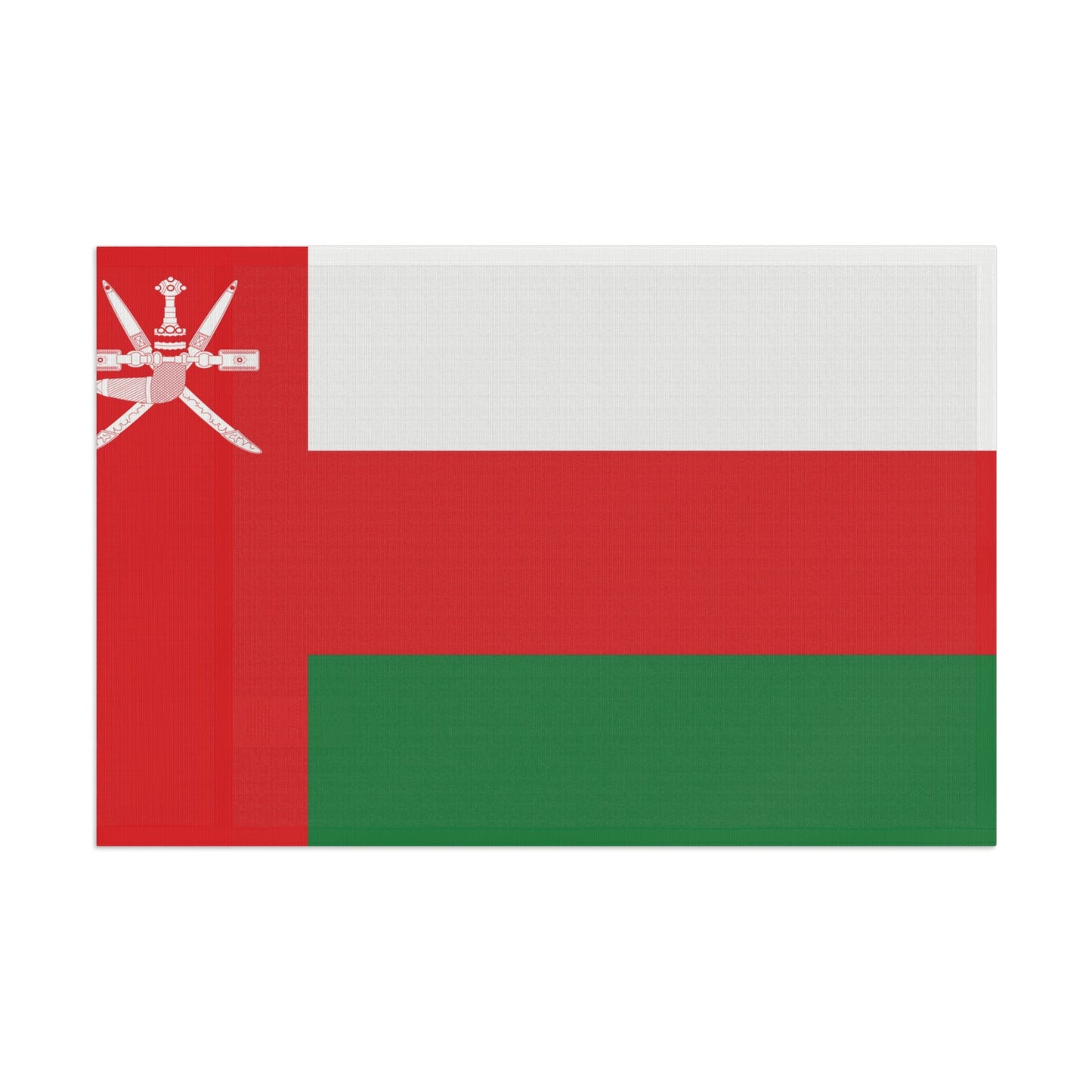 Flag Village Oman Flag 18" x 12" / 36" x 24" / 60" x 36"