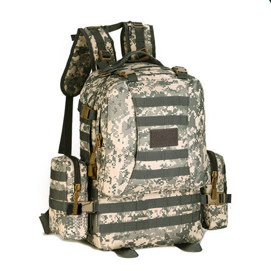 Flag Village 50L outdoor backpack backpack camping travel backpack combination large capacity backpack luggage bag
