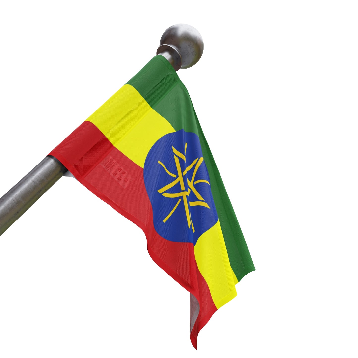 Flag Village Ethiopia Flag 18" x 12" / 36" x 24" / 60" x 36"