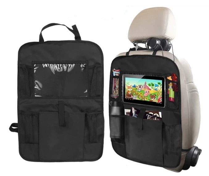 Flag Village Auto Tools Compatible with Apple, Car storage bag car seat back pocket bag car with IPAD bag 600D Oxford cloth
