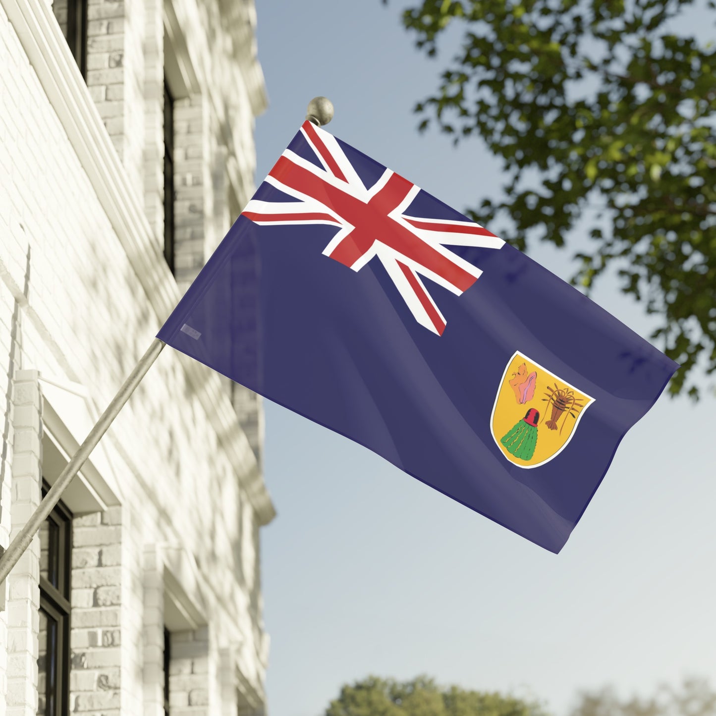 Flag Village Turks And Caicos Islands Flag 18" x 12" / 36" x 24" / 60" x 36"