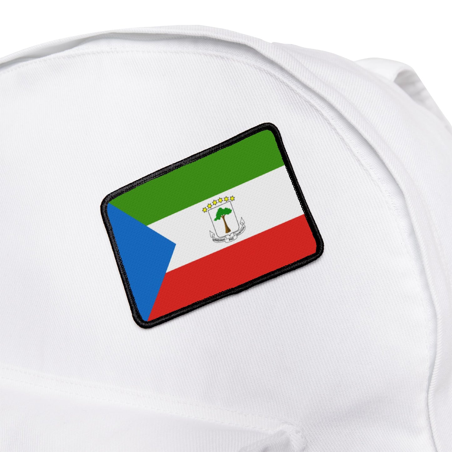Flag Village Equatorial Guinea Flag Embroidery Iron-On Patches