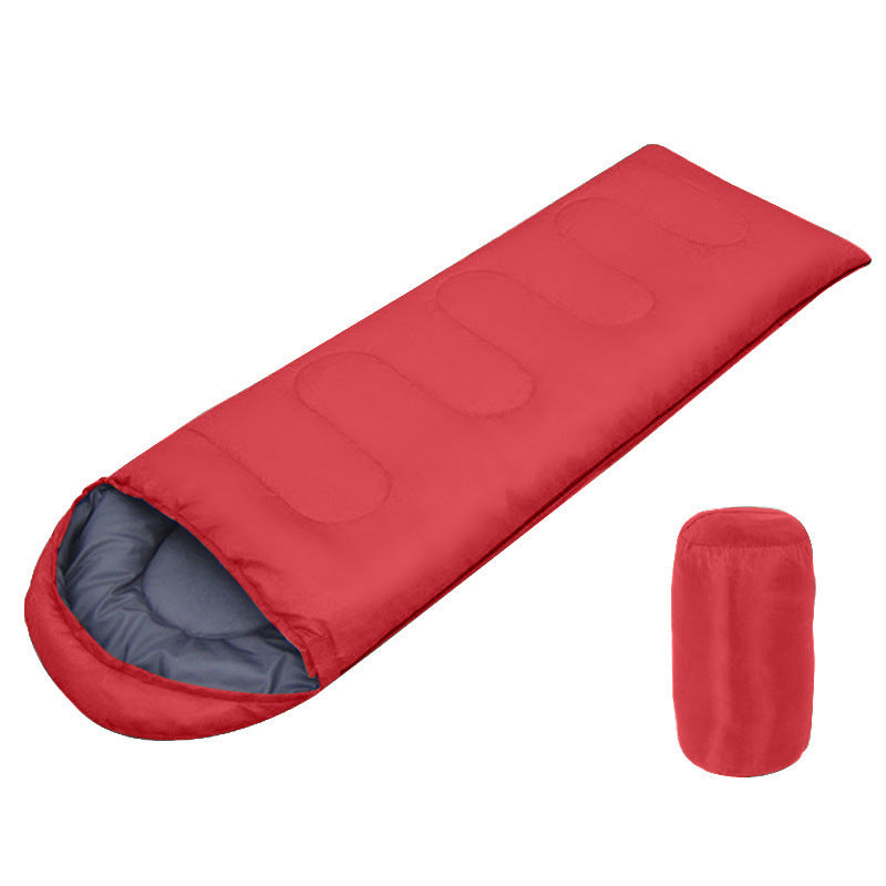 Flag Village Envelope Outdoor Camping Thickening Hollow Cotton Winter Sleeping Bag
