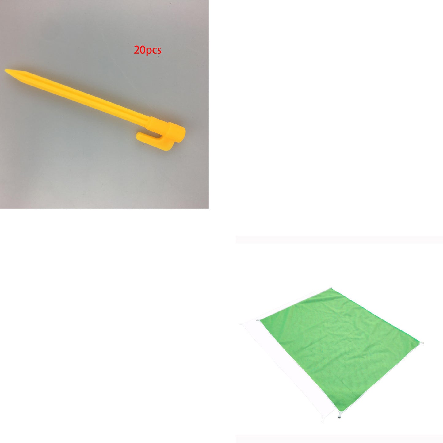 Flag Village Folding Mat Beach Mat Leaky Sand Beach Mat Outdoor Travel Picnic Mat Camping Mat