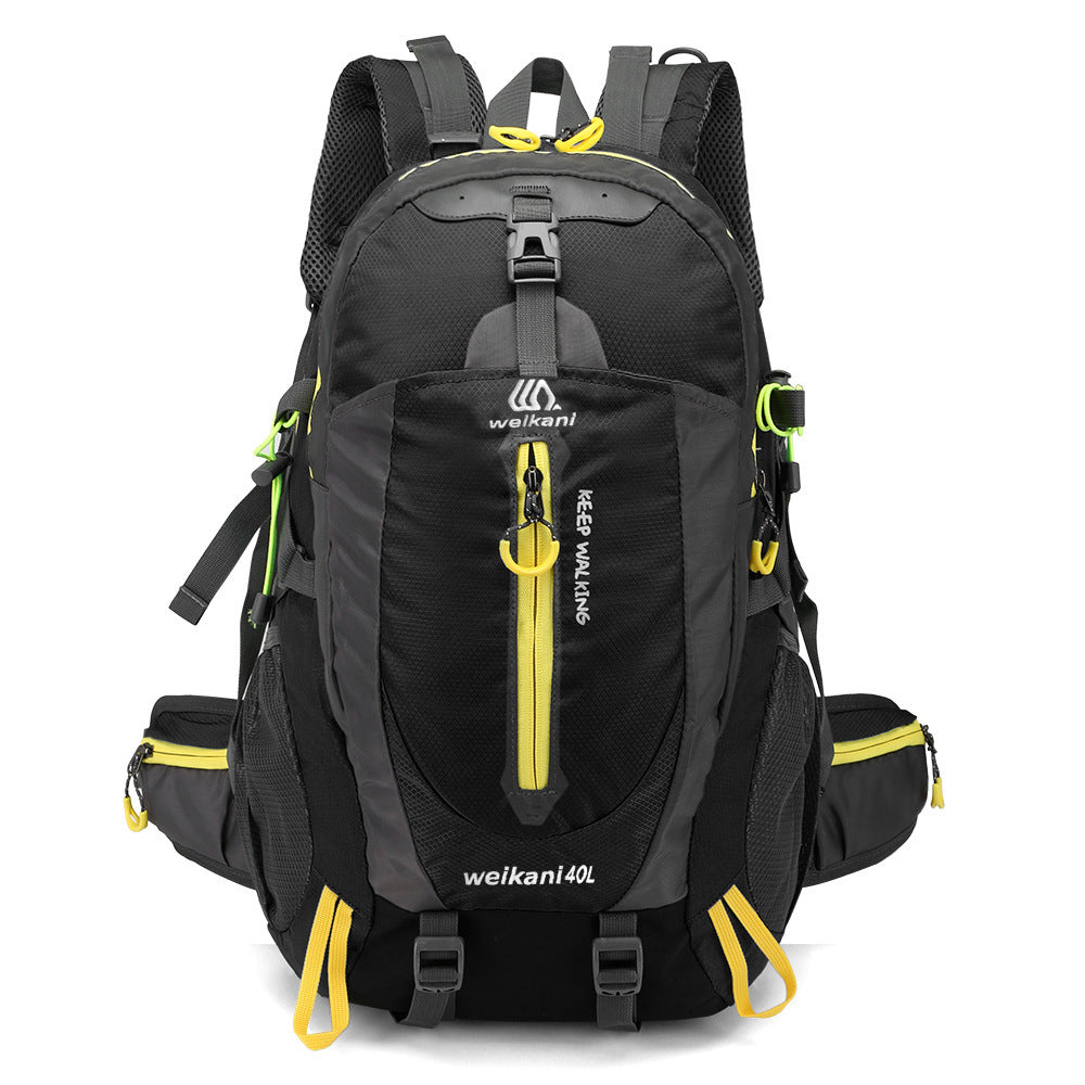 Flag Village New Outdoor Sports Backpack 40L Hiking Backpack Hiking Cross-country Package Hiking Backpack
