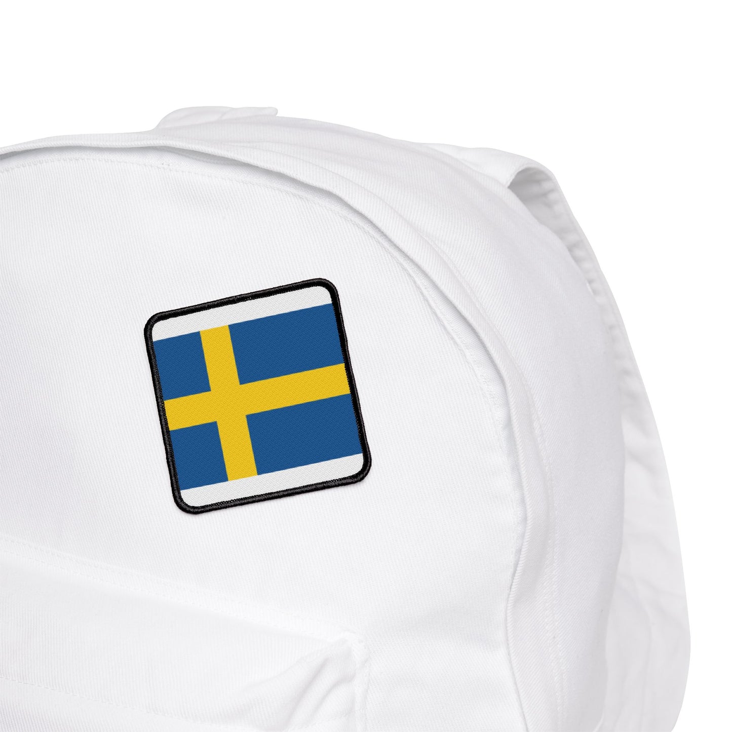Flag Village Sweden Flag Embroidery Iron-On Patches