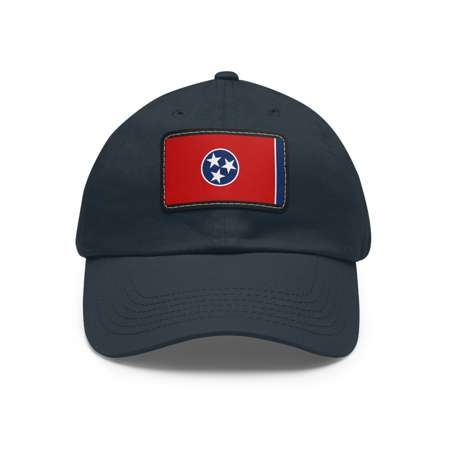 Flag Village USA Tennessee State Flag Hat Cap with Leather Patch