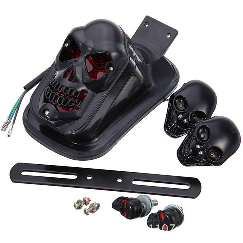 Flag Village Auto Tools Motorcycle electric car accessories ABS material LED taillights Modified taillights