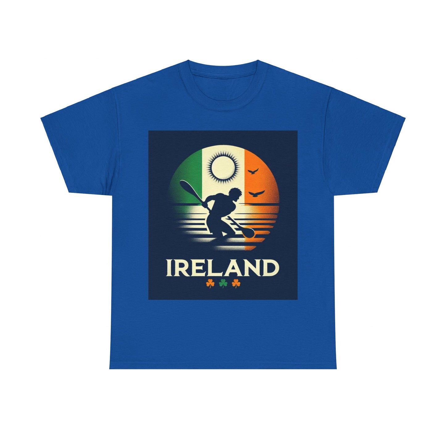 Flag Village Ireland Sporting Flag T-SHIRT Heavy Cotton Tee IRL0006