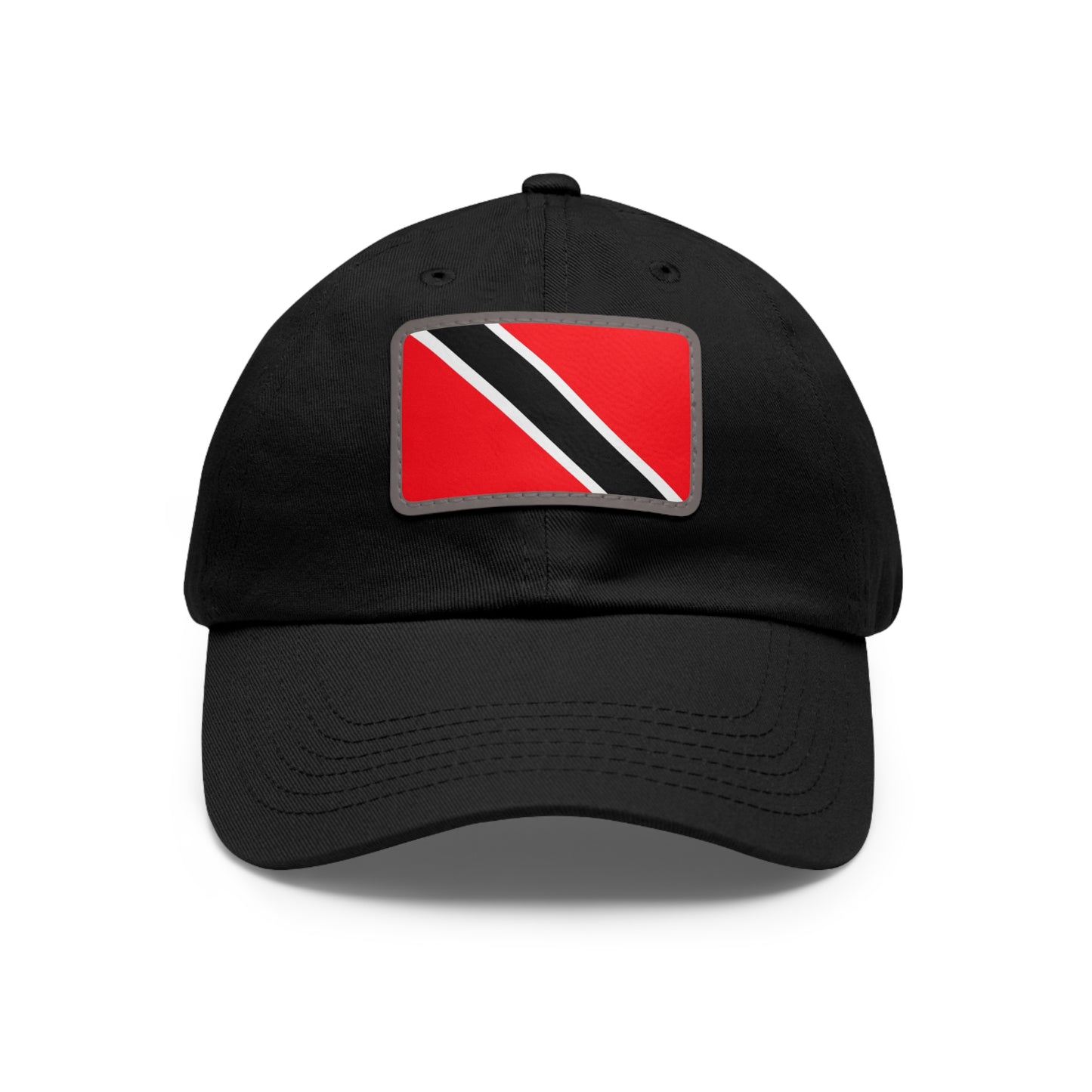 Flag Village Trinidad And Tobago Flag Hat Cap with Leather Patch