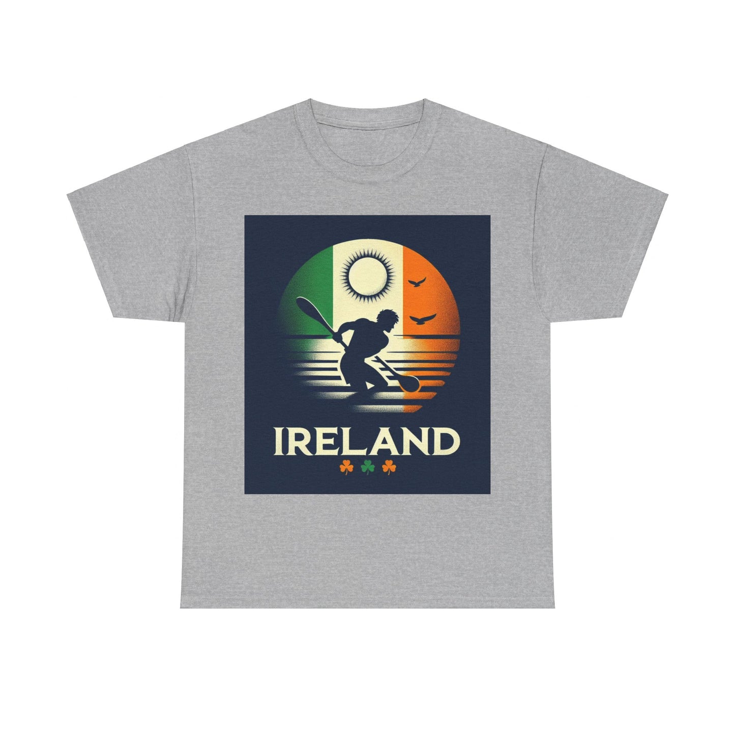 Flag Village Ireland Sporting Flag T-SHIRT Heavy Cotton Tee IRL0006