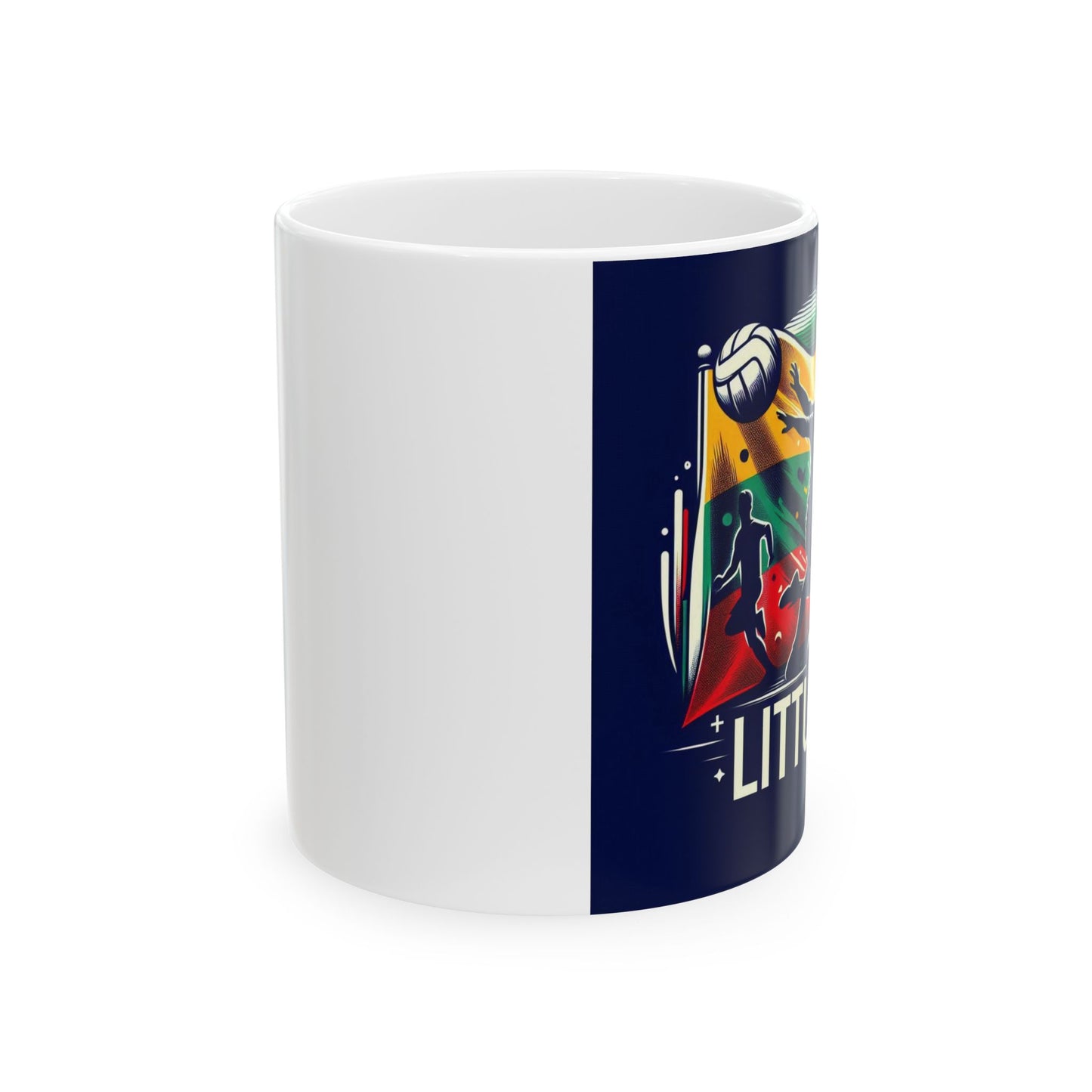 Flag Village Lithuania Sporting Flag Ceramic Coffee Mug 11oz LTU0001
