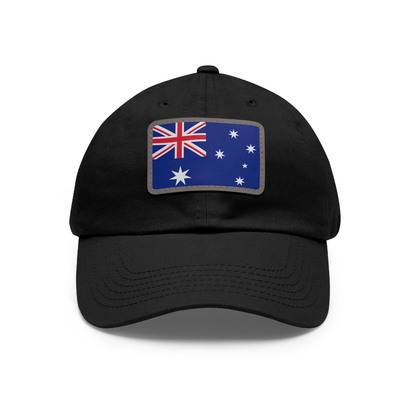 Flag Village Australia Flag Hat Cap with Leather Patch