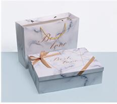Flag Village Marbled Valentine's Day Gift Box