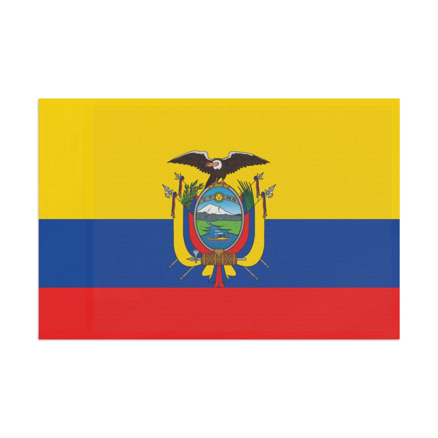 Flag Village Ecuador Flag 18" x 12" / 36" x 24" / 60" x 36"