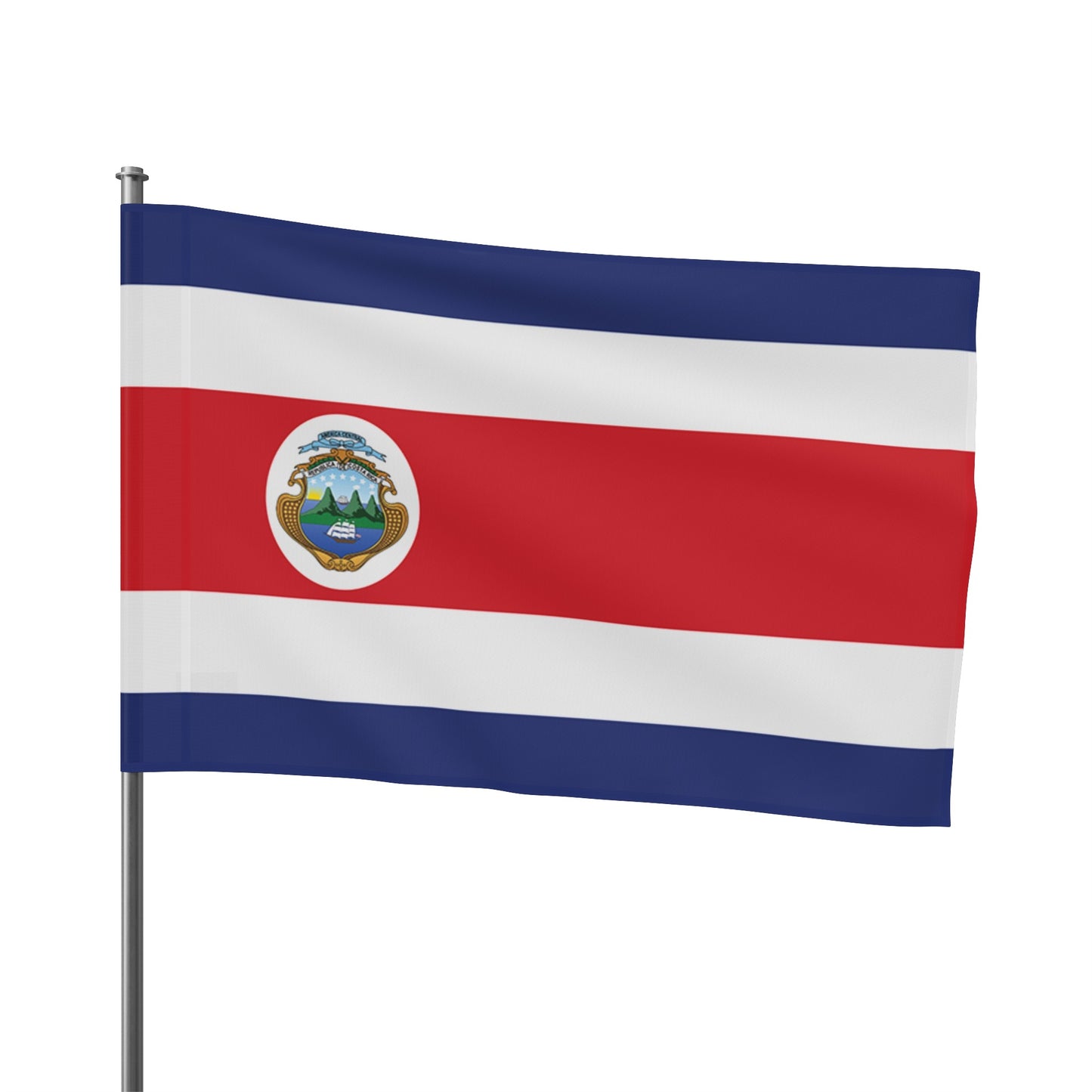 Flag Village Costa Rica Flag 18" x 12" / 36" x 24" / 60" x 36"