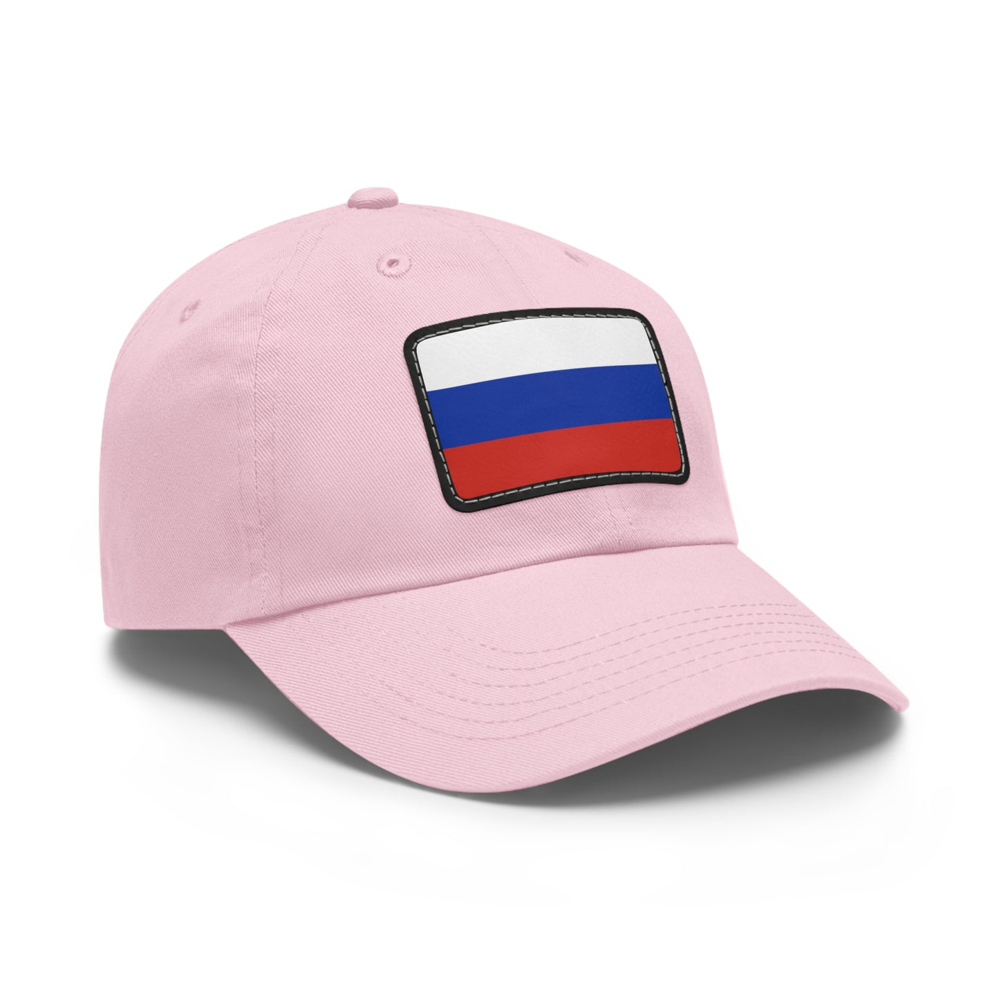 Flag Village Russia Flag Hat Cap with Leather Patch