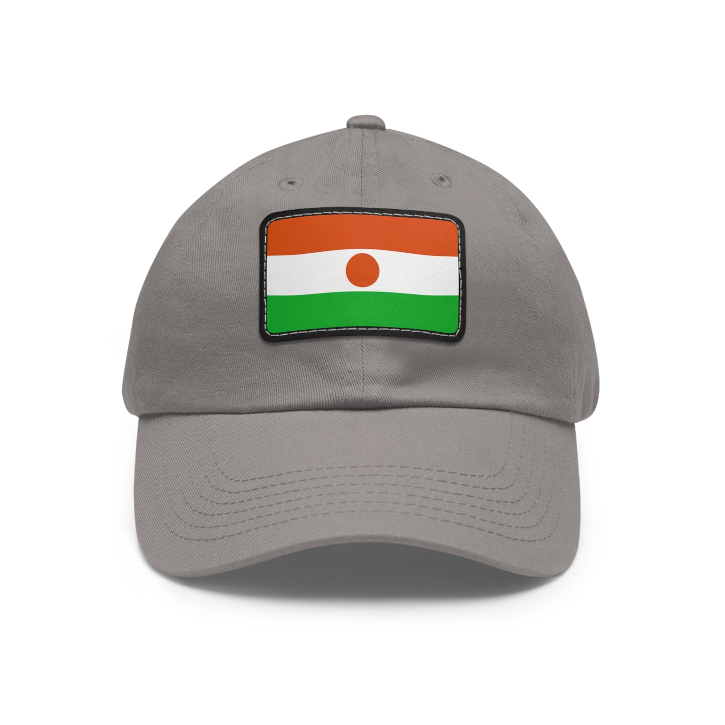 Flag Village Niger Flag Hat Cap with Leather Patch