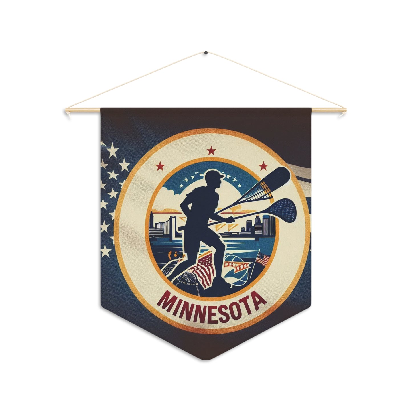 Flag Village Minnesota State Flag Pennant Sporting Home Wall decoration MN0001