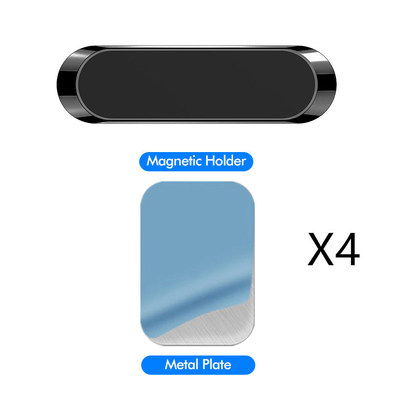 Flag Village Auto Tools F6 Strip Plate Magnetic Car Phone Holder Stand Magnet Holder For Phone In Car Mount Holder