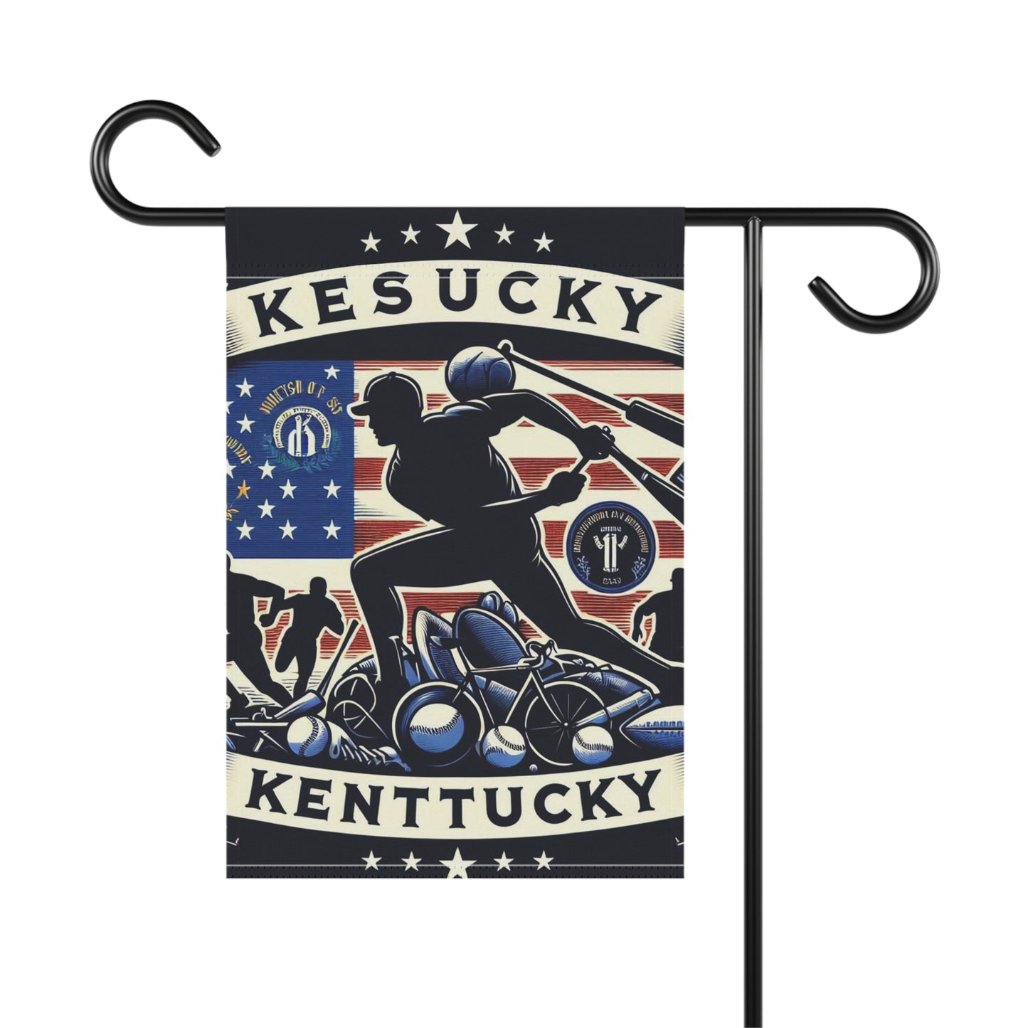 Flag Village Kentucky State Flag Sporting Garden & House Banner KY0002