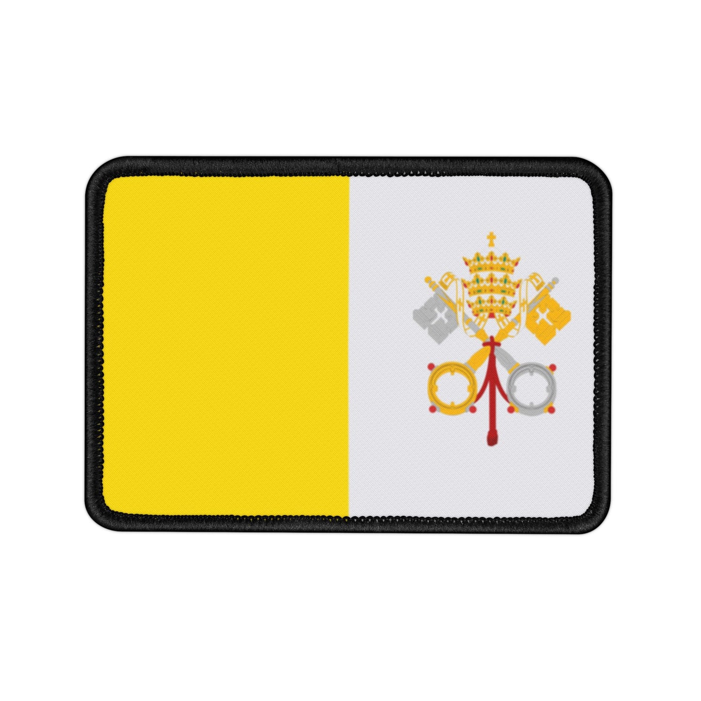 Flag Village Vatican Flag Embroidery Iron-On Patches