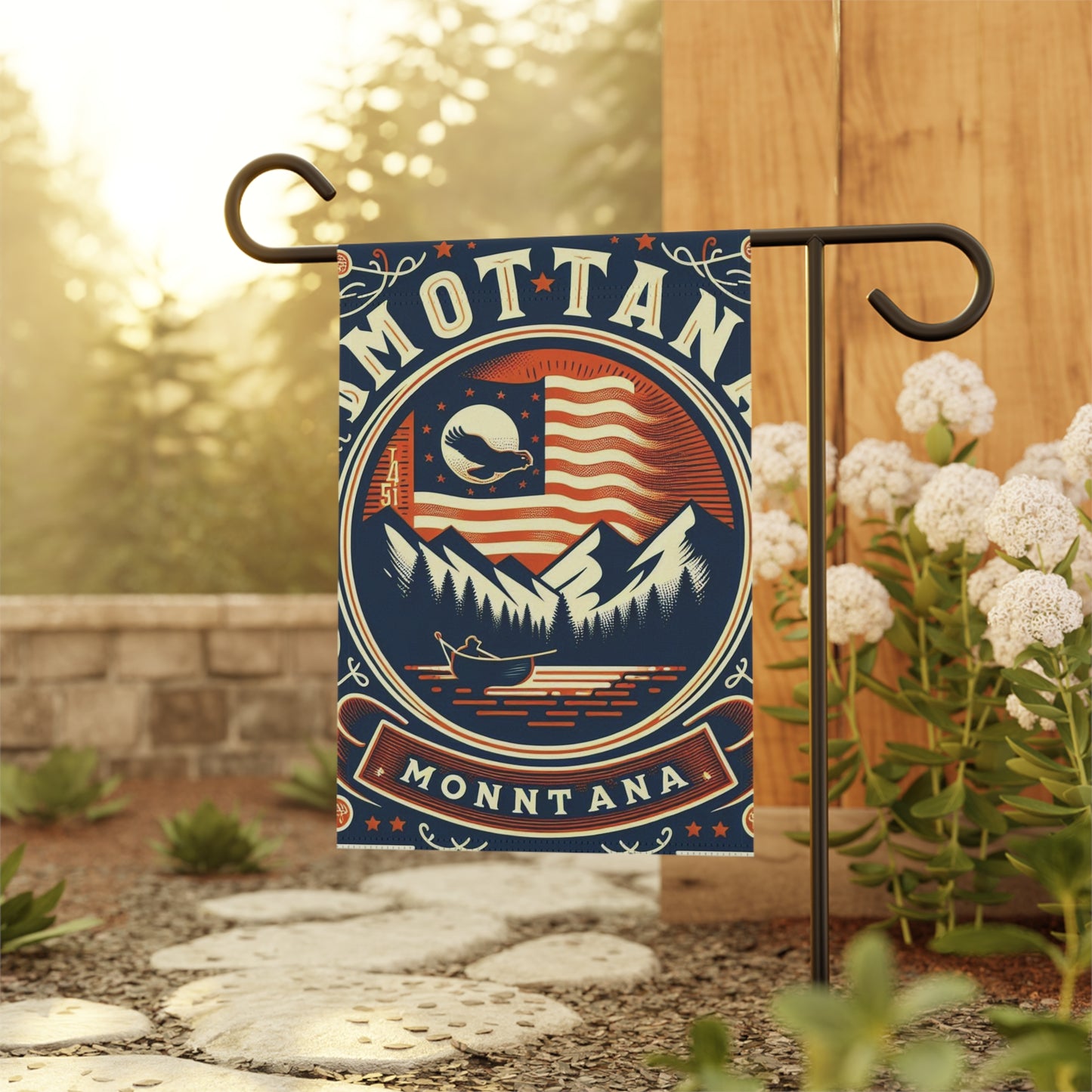 Flag Village Montana State Flag Sporting Garden & House Banner MT0003