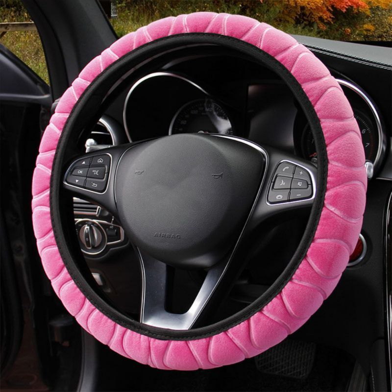 Flag Village Auto Tools Car plush steering wheel cover