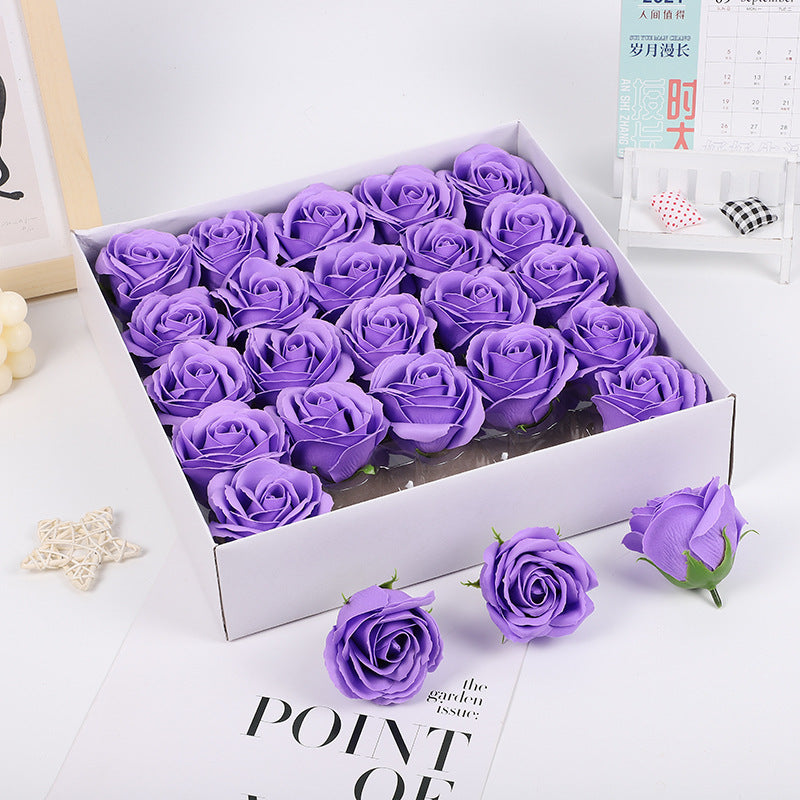 Flag Village Valentine's Day Simulation Soap Flower Gift Box