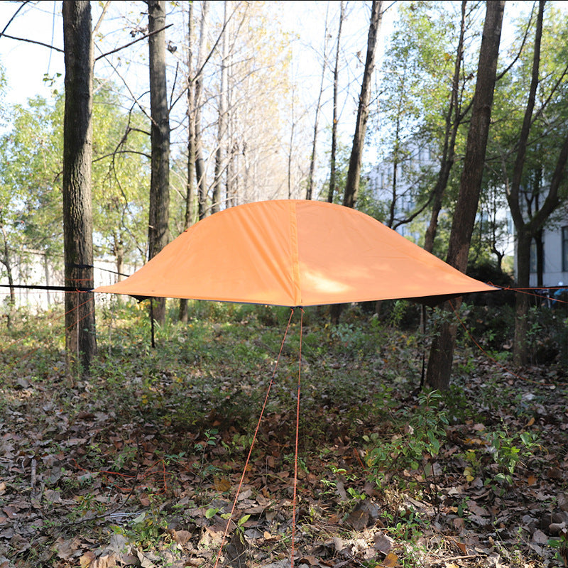 Flag Village Self-Driving Tour Camping Hammock Mosquito Net Suspended Tent Aluminum Pole Waterproof Ultralight Hanging Tree Tent