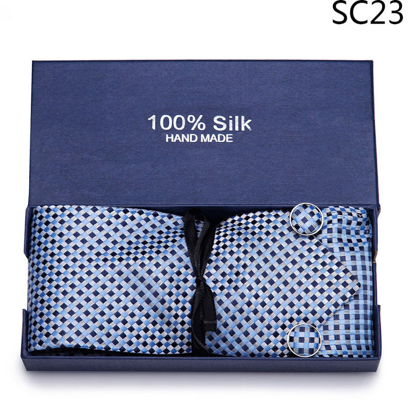 Flag Village Men's Tie Gift Box Set Group Business Formal