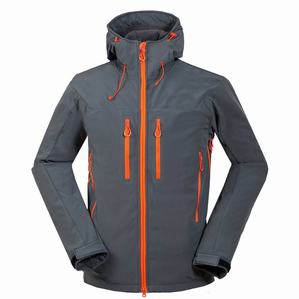 Flag Village 1652 new men outdoor mountaineering camping leisure sports complex soft shell jacket jacket wholesale price sales