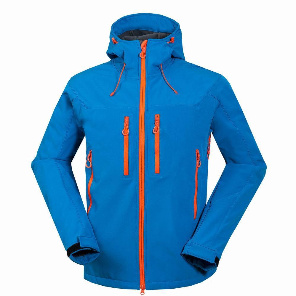 Flag Village 1652 new men outdoor mountaineering camping leisure sports complex soft shell jacket jacket wholesale price sales
