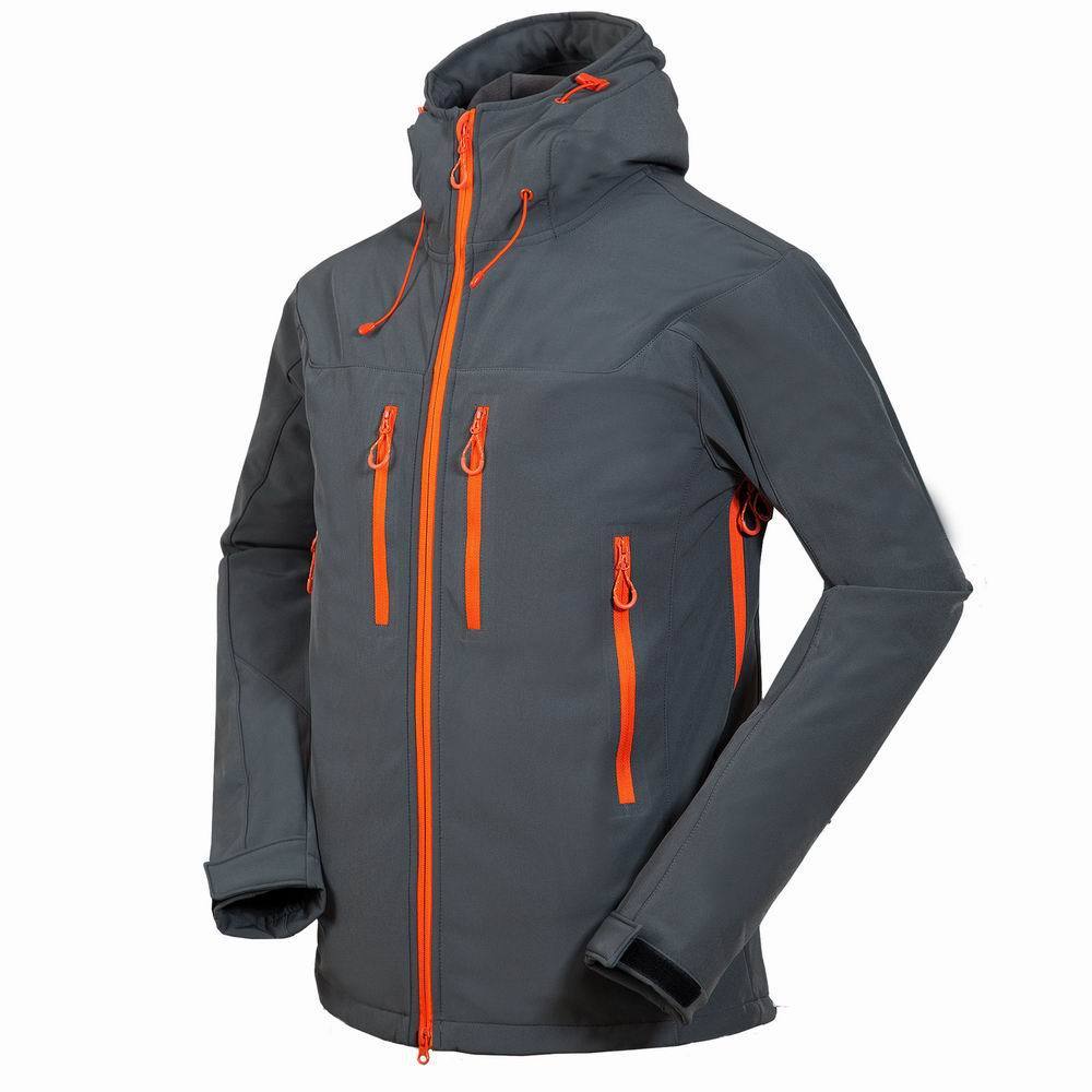 Flag Village 1652 new men outdoor mountaineering camping leisure sports complex soft shell jacket jacket wholesale price sales