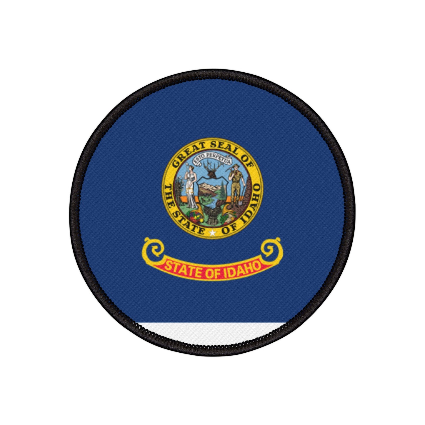 Flag Village Idaho State Flag Embroidery Iron-On Patches