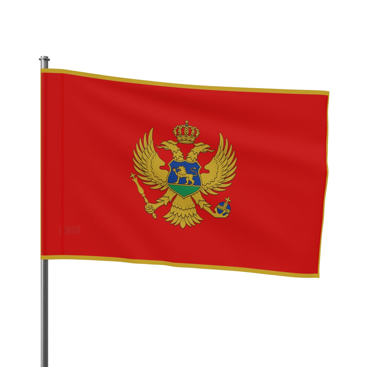Flag Village Montenegro Flag 18" x 12" / 36" x 24" / 60" x 36"