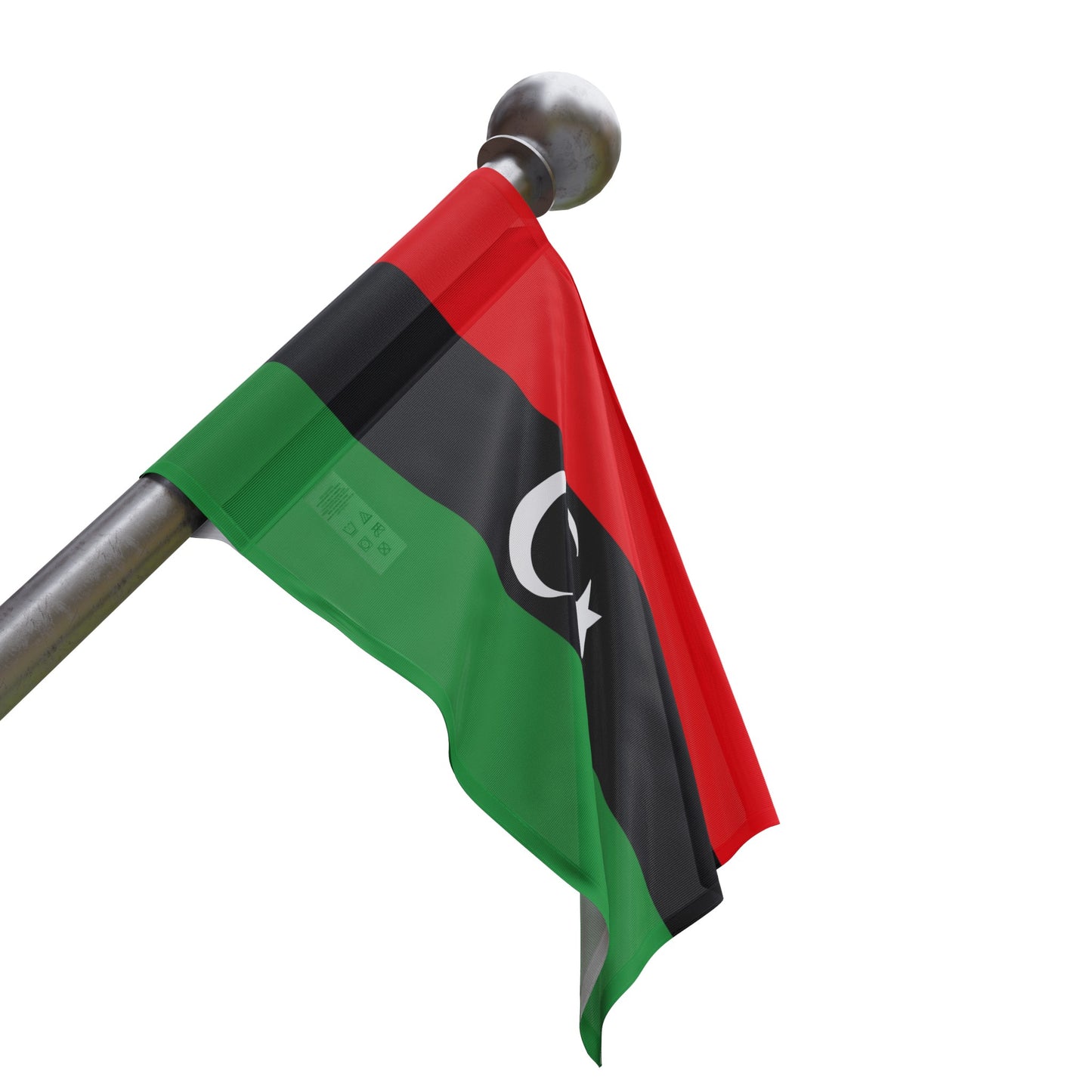 Flag Village Libya Flag 18" x 12" / 36" x 24" / 60" x 36"