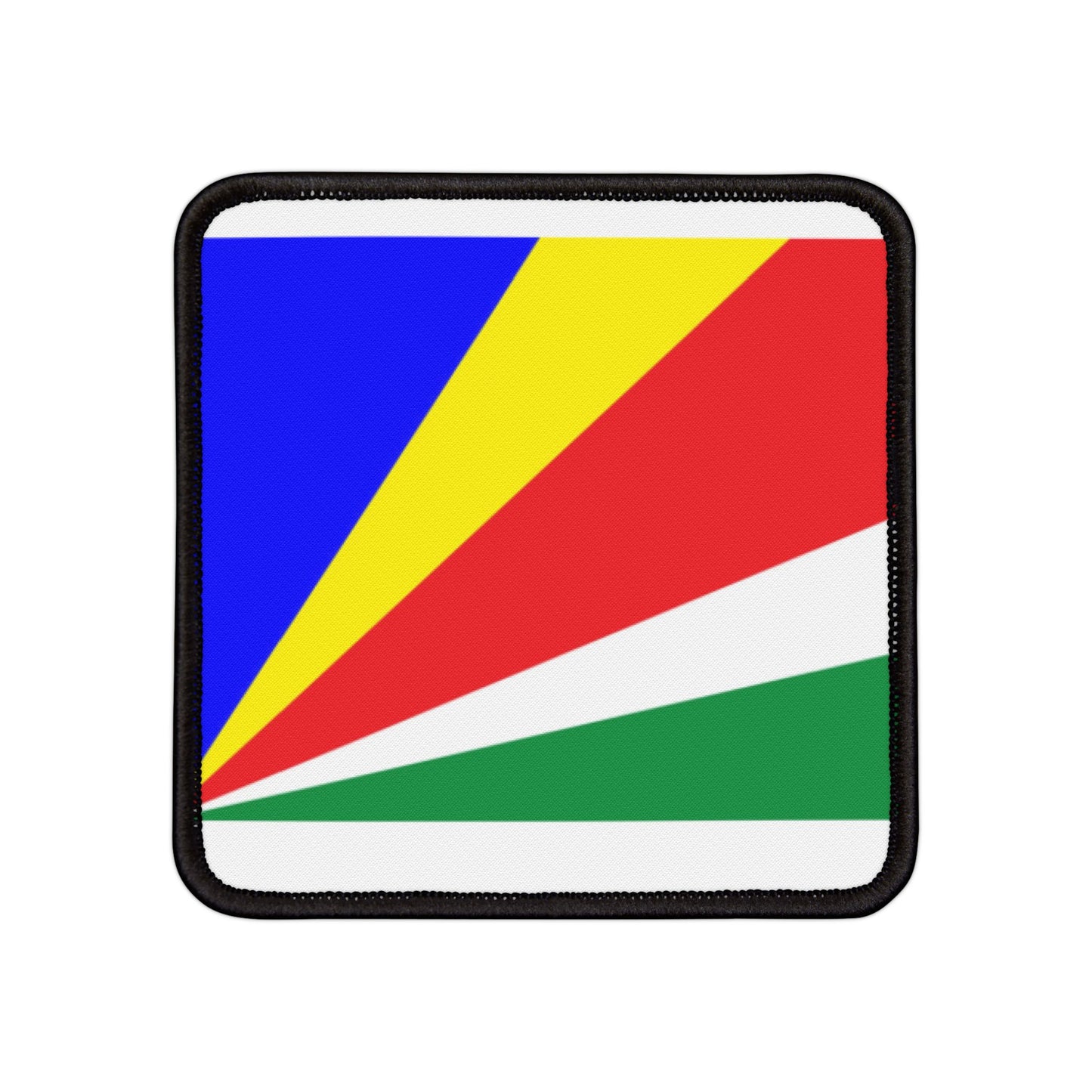 Flag Village Seychelles Flag Embroidery Iron-On Patches