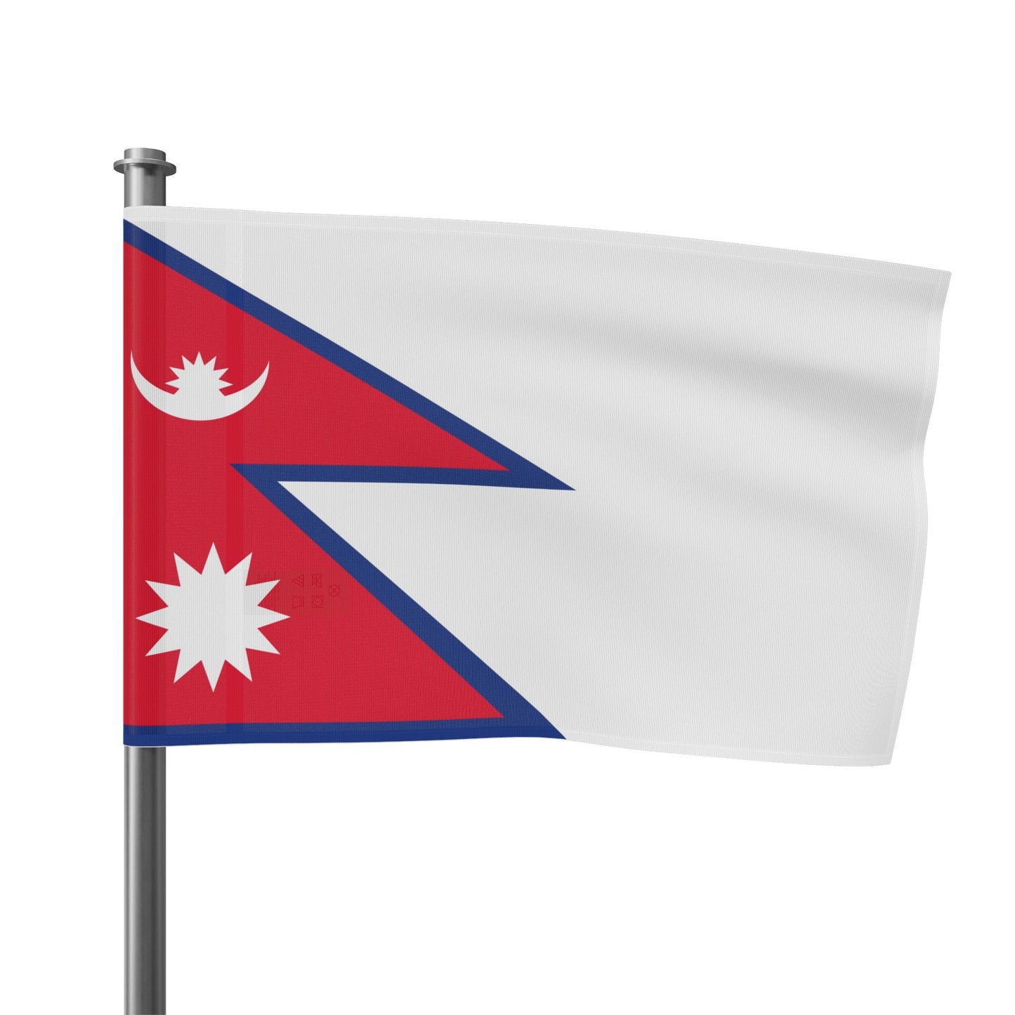 Flag Village Nepal Flag 18" x 12" / 36" x 24" / 60" x 36"