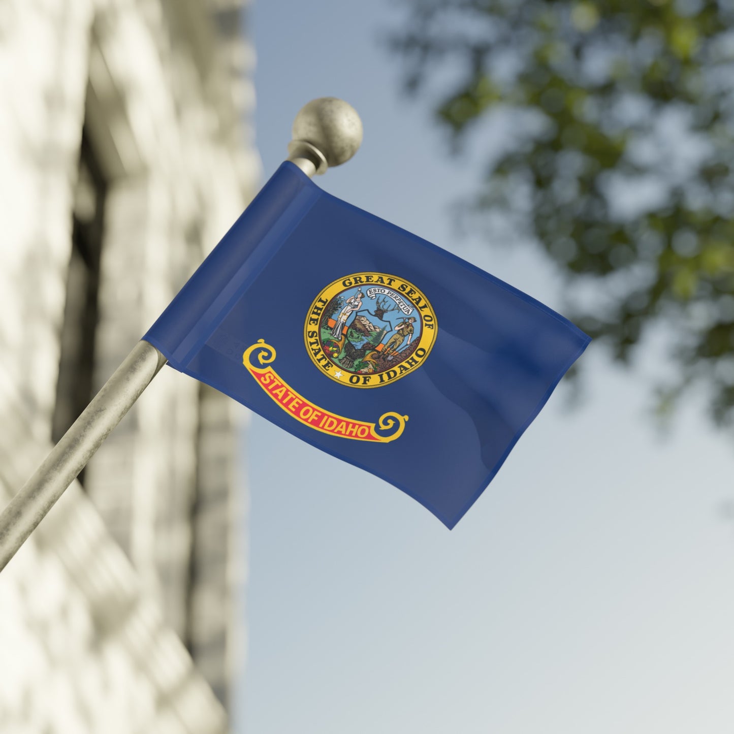 Flag Village USA Idaho State Flag 18" x 12" / 36" x 24" / 60" x 36"