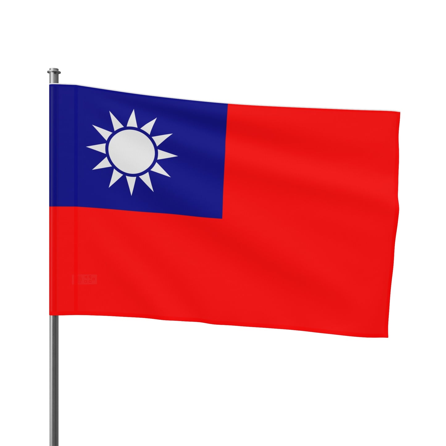 Flag Village Taiwan Flag 18" x 12" / 36" x 24" / 60" x 36"