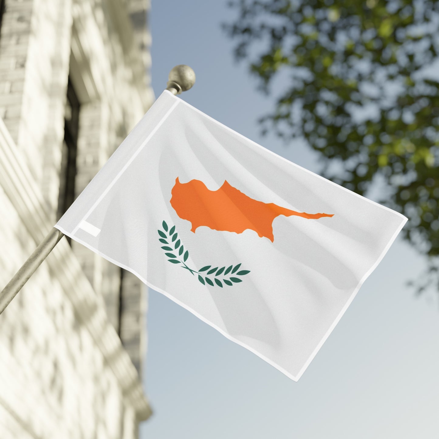 Flag Village Cyprus Flag 18" x 12" / 36" x 24" / 60" x 36"