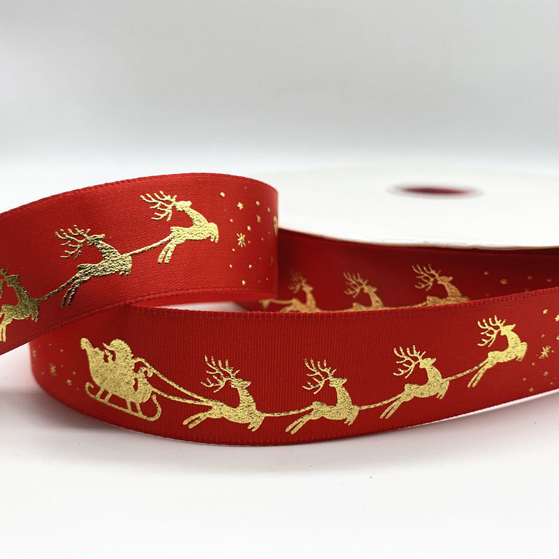 Flag Village Ribbon Gift Box Decoration Christmas Tree Decoration With Bow