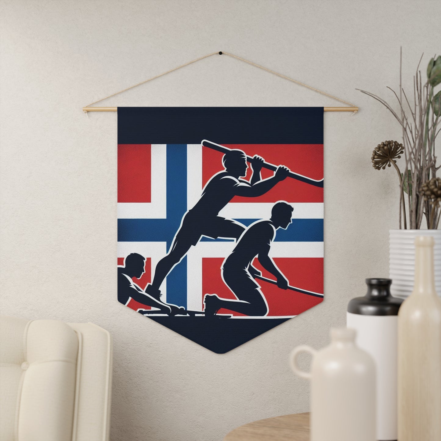 Flag Village Norway Flag Pennant Sporting Home Wall decoration NOR0001