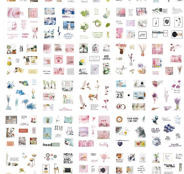 Flag Village Gift box set sticker